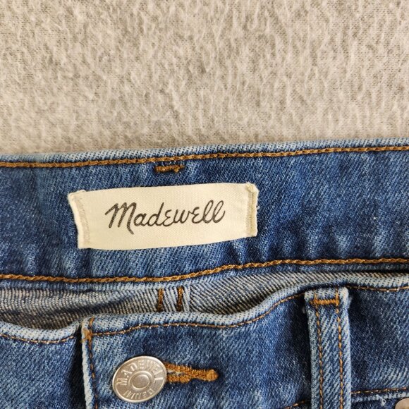 Madewell Jeans Womens 32 Blue The Perfect Vintage Straight Mayfield Wash - Picture 6 of 16